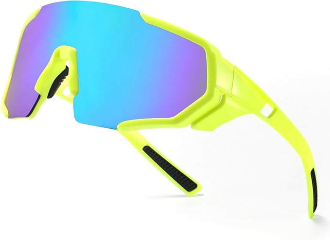 MALIDAK Sports Sunglasses for Mens Women Youth Baseball Sunglasses UV400 Protection Men Cycling Glasses-StrideForce Fitness