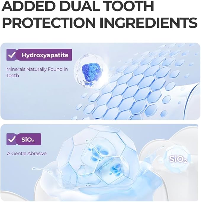 Tooth Refresh Toothpaste, Fresh Breath Formula Whitening Toothpaste, Natural Oral Care & Enamel Repair, Helps Remove Coffee, Tea & Wine Stains, Fresh Minty Gel, 3.5 Oz Tube, 1 Pack