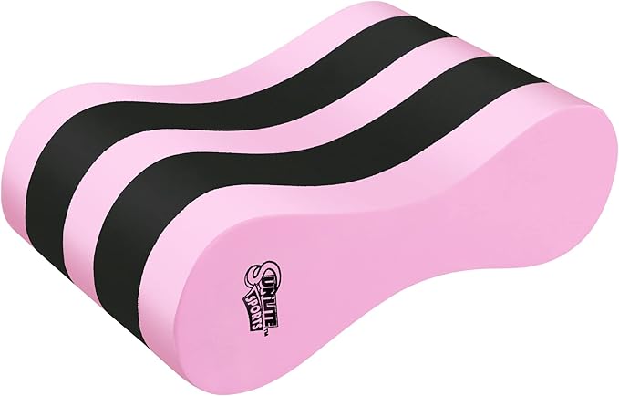 Sunlite Sports EVA 5-Layer Pull Buoy Leg Float - Pool Training Aid, Legs and HIPS Support for Adults, Kids, and Beginners, for Swimming Stroke-StrideForce Fitness