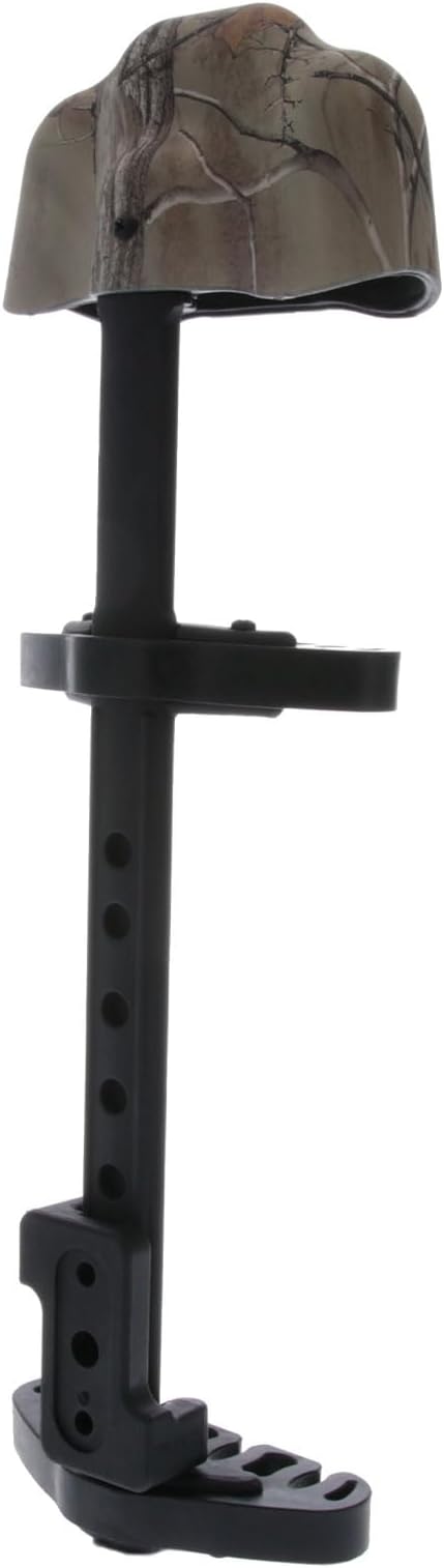 TRUGLO Loc-Down 4-Arrow Ultra-Quiet Lightweight Composite Vibration-Absorbing Left-Hand Convertible Bow Hunting Archery Quiver-StrideForce Fitness