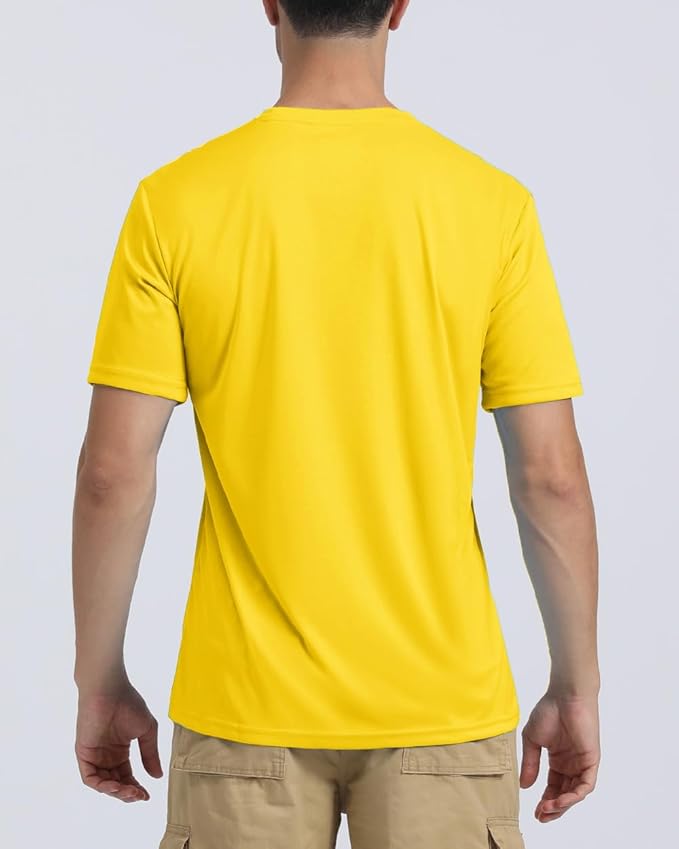 Boladeci Men's Swim Shirt Short Sleeve UPF 50+ Sun Protection SPF UV Moisture Wicking Lightweight Quick Dry Rash Guard-StrideForce Fitness