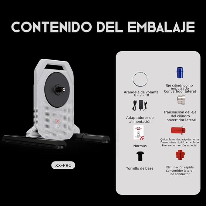 ThinkRider XXPRO Direct Drive Smart Bike Trainer Max 2500W Indoor Training Generate Electricity by Oneself Bicycle Roller-StrideForce Fitness