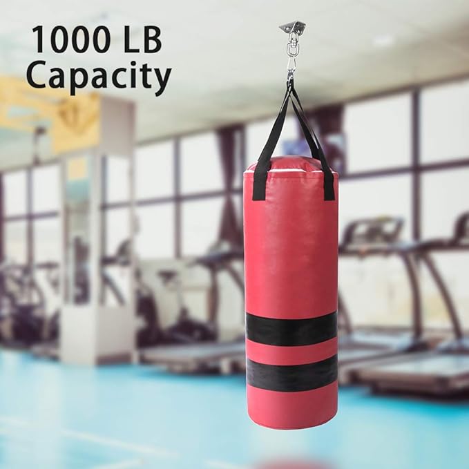 Heavy Duty Swing Hangers for Wooden Sets 2000 LB Capacity Hammock Hanger 360 Swivel Stainless Steel Swing Hardware Accessories 2 Packs for Porch Playground Yoga Heavy Bag-StrideForce Fitness