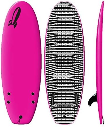 Rock-It 4'10" CHUB Soft Top Surfboard - Kids & Mini, Easy to Paddle & Maneuverable for Beginners-StrideForce Fitness