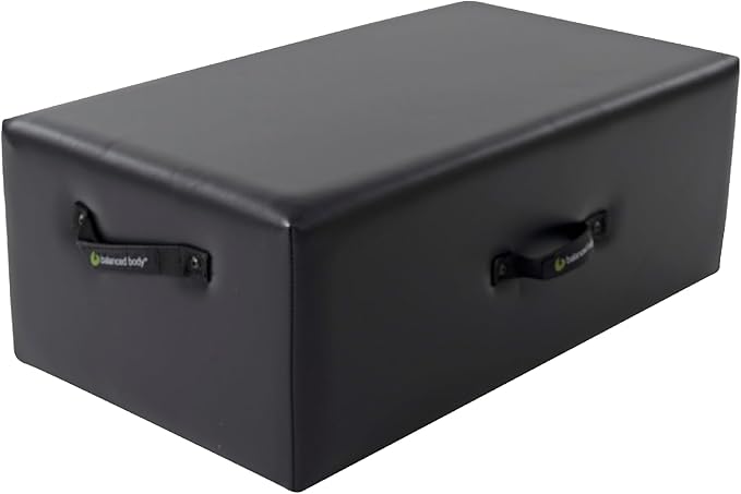 Balanced Body Standard Sitting Box for Pilates Reformer, Pilates Equipment for Home Workouts and Professional Studio Use, Fits Balanced Body Wood Reformers and Allegro or Allegro 2 Reformer-StrideForce Fitness