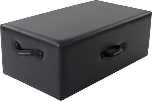 Balanced Body Standard Sitting Box for Pilates Reformer, Pilates Equipment for Home Workouts and Professional Studio Use, Fits Balanced Body Wood Reformers and Allegro or Allegro 2 Reformer-StrideForce Fitness