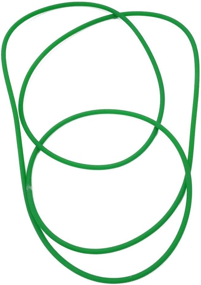 Bicycle Roller Drive Replacement Belt, Bicycle Roller Riding Table Drive Cord for BikeTrainer Roller 5mm X 185cm(Green)-StrideForce Fitness