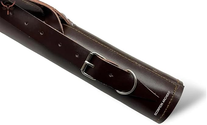 Traditional Back Quiver Bow Arrow Holder Handmade Leather Quiver Lightweight & Comfortable Gift for him Aniversary Gift-StrideForce Fitness