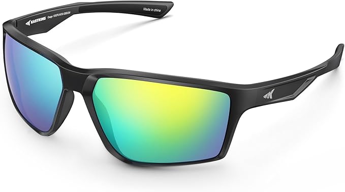 KastKing Osage Polarized Sport Sunglasses for Men and Women, Ideal for Driving Fishing Cycling Running, UV Protection-StrideForce Fitness
