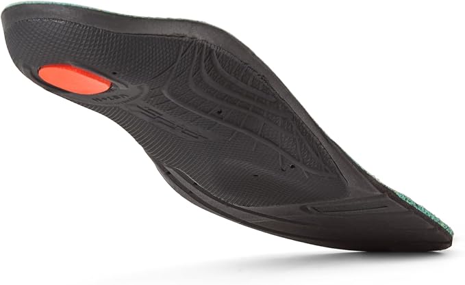 Icebug Comfort Insoles with Dynamic Arch Support, Charcoal Medium Arch, M 8/W 9.5-10-StrideForce Fitness