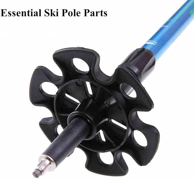 Walking Stick Tips Rubber 4pcs Trekking Pole Tips Replacement- Rubber Feet for Hiking Poles, Walking Sticks, Trekking Poles | Rubber Tip for Walking Sticks Hiking Trekking Poles Boot Tips Rubber Feet-StrideForce Fitness