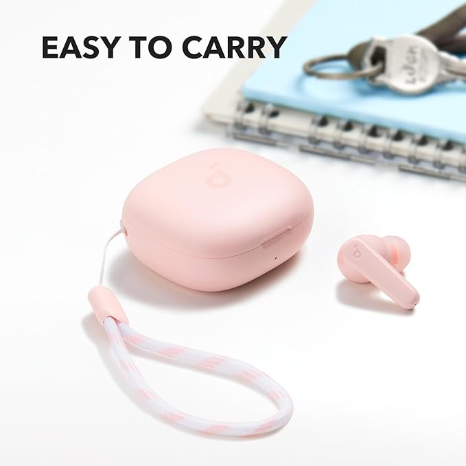 Soundcore by Anker P20i True Wireless Earbuds, 10mm Drivers with Big Bass, Bluetooth 5.3, 30H Playtime, Water-Resistant, 2 Mics for AI Clear Calls, 22 Preset EQs, Customization via App-StrideForce Fitness