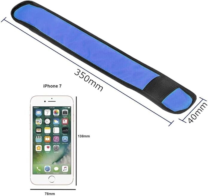 LOBKIN Safety Bracelets, LED Slap Armband Kids Walking at Night Safe LED Light Wrist Light Reflective Belt, Magic Band Running Lights for Runners-StrideForce Fitness