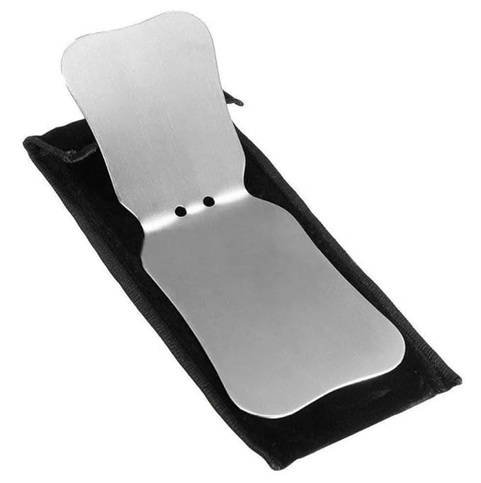 Dental Orthodontic Photography Reflector Mirror Photographic Intra-Oral Stainless Steel Bendable Image Reflector Occlusal Mirror Instrument (#14)