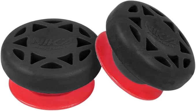 Archery Bow Stabilizer Solid Rubbe Limbs Vibration Damper for Youth Compound Bows, 2-Pack-StrideForce Fitness