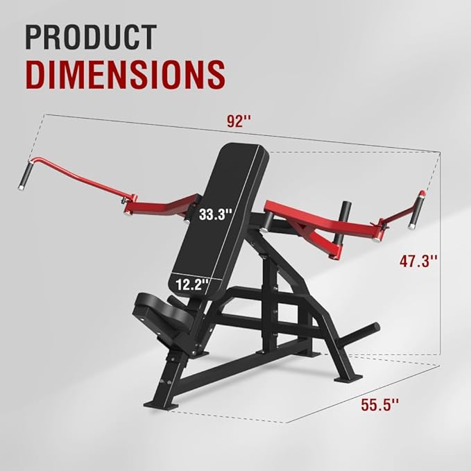 Chest Press Machine,Incline Chest Fly Machine,Deck Fly Machine,Upper Body Strength Training Equipment for Home Gym-StrideForce Fitness