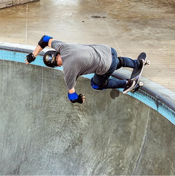 Triple Eight Certified Sweatsaver Helmet for Skateboarding, BMX, Roller Derby, Roller Skating, Inline Skating, Scooter and Bike-StrideForce Fitness