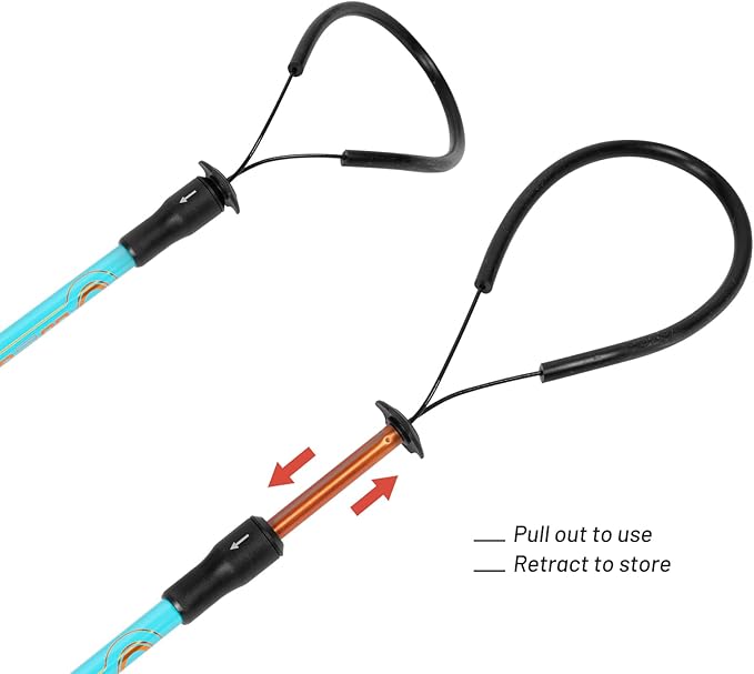 G2 GO2GEHTER 7075 Aluminum Alloy 270cm Backcountry Avalanche Rescue Probe with Storage Bag, Folding Design, Easy to Storage and Carry (3 Color Available)-StrideForce Fitness