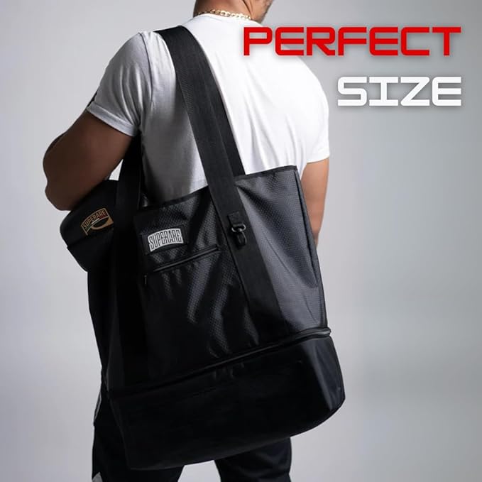 Superare Gear Bags - Gym Duffle Bag, Backpack, Tote Bag for MMA, Athletic Gym Boxing Bag - Enorme, Carico, Diario, Sporta-StrideForce Fitness