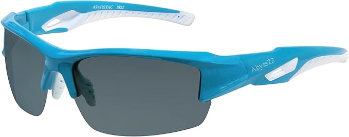 Polarized Sports Sunglasses for Men Women, Adjustable Nose Pads, TR90 Frame, for Golfing, Running, Finishing, Cycling-StrideForce Fitness