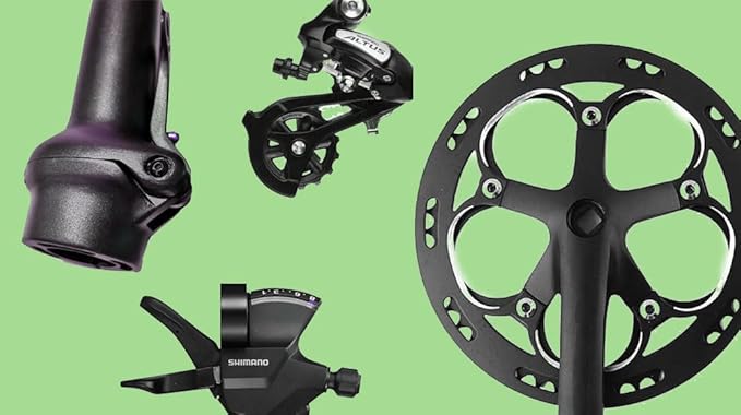 SOLOROCK 20" 8 Speed Aluminum Folding Bike - Wonder V Brakes, with Fenders & Alloy Rear Rack, Stainless Steel Spokes & Stainless Steel Fender Stays-StrideForce Fitness