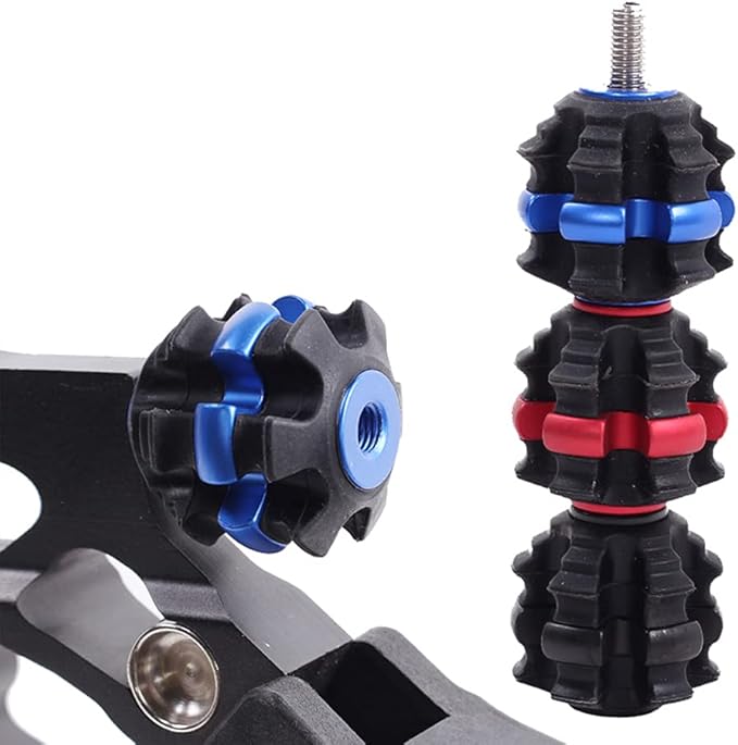ZSHJGJR Archery Stackable Bow Stabilizer Ball Reduce Shock Absorber Balance Bar Vibration Damper Silencer for Recurve Compound Bow Hunting Shooting-StrideForce Fitness