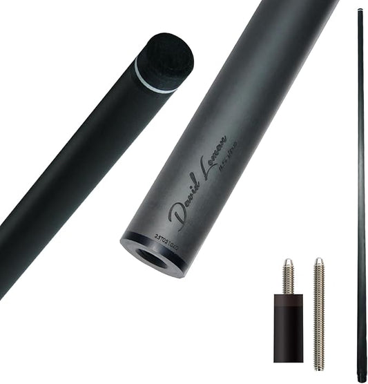 29.13" /Radial Wavy 3/8-10 3/8-11 3/8-14 Uni-Loc 5/16-18 Carbon Pool Cue Single Shaft, Low Deflection Technology, Ultra-Smooth, pro Taper, Easy to Control-StrideForce Fitness