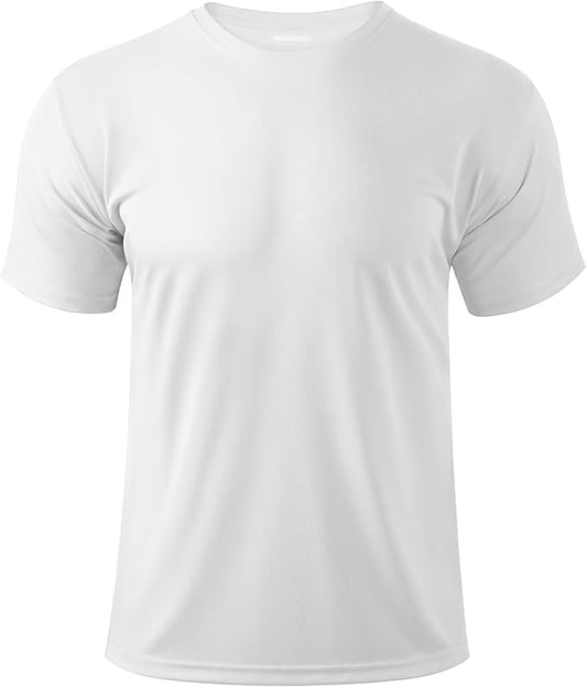 Boladeci Men's Swim Shirt Short Sleeve UPF 50+ Sun Protection SPF UV Moisture Wicking Lightweight Quick Dry Rash Guard-StrideForce Fitness