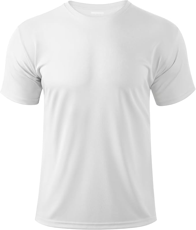 Boladeci Men's Swim Shirt Short Sleeve UPF 50+ Sun Protection SPF UV Moisture Wicking Lightweight Quick Dry Rash Guard-StrideForce Fitness