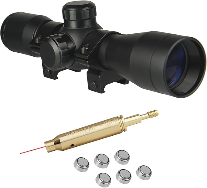 GOTICAL Archery Crossbow Bow Arrow Red Laser Sighting Tool Boresighter Bore Sight-StrideForce Fitness