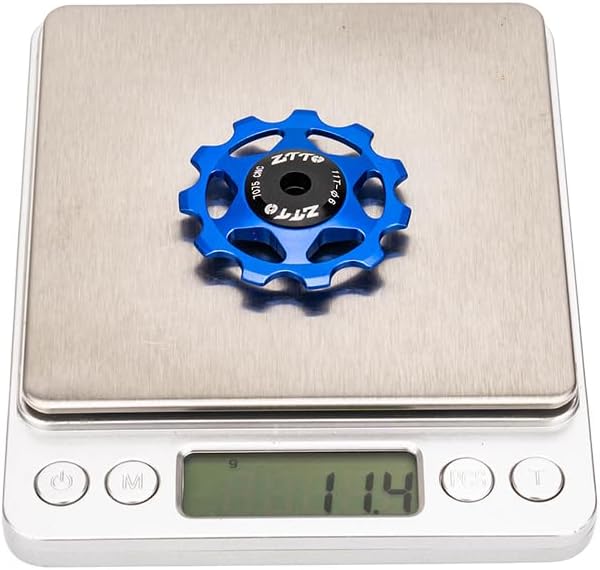 ZTTO Guide Pulley Bike Rear Derailleur Pulley Wheels, Colorful Aluminum Alloy 11T 13T CNC Road Bike Guide Roller Bicycle Derailleur 4mm 5mm 6mm for MTB, Road Bike-StrideForce Fitness