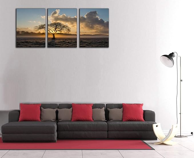Yetaryy Inspirational Wall Art Tree of Life landscape Motivational Canvas Painting Modern Inspiring Entrepreneur Quotes Posters and Prints Artwork Inspiration Motivation Office Home Decorations-StrideForce Fitness
