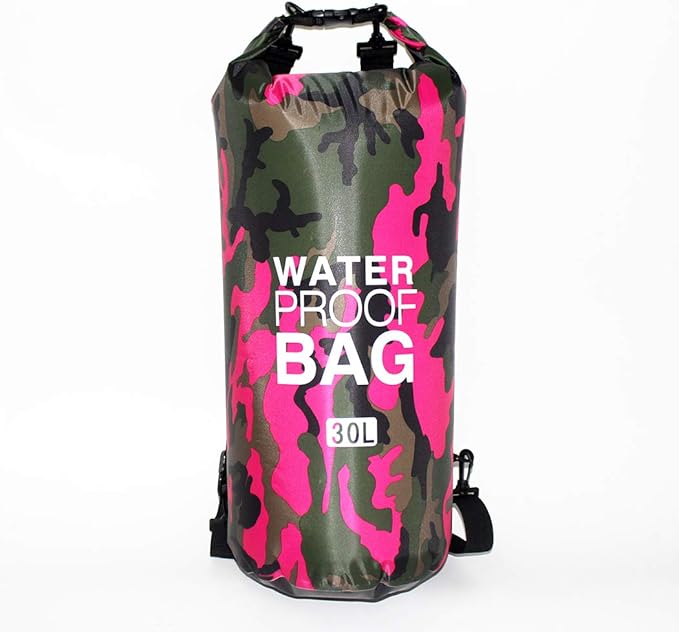 Waterproof Dry Bag 2L/5L/10L/15L/20L/30L, Roll Top Sack Keeps Gear Dry for Kayaking, Rafting, Boating, Swimming, Camping, Hiking, Beach, Fishing with Free Waterproof Phone Case-StrideForce Fitness