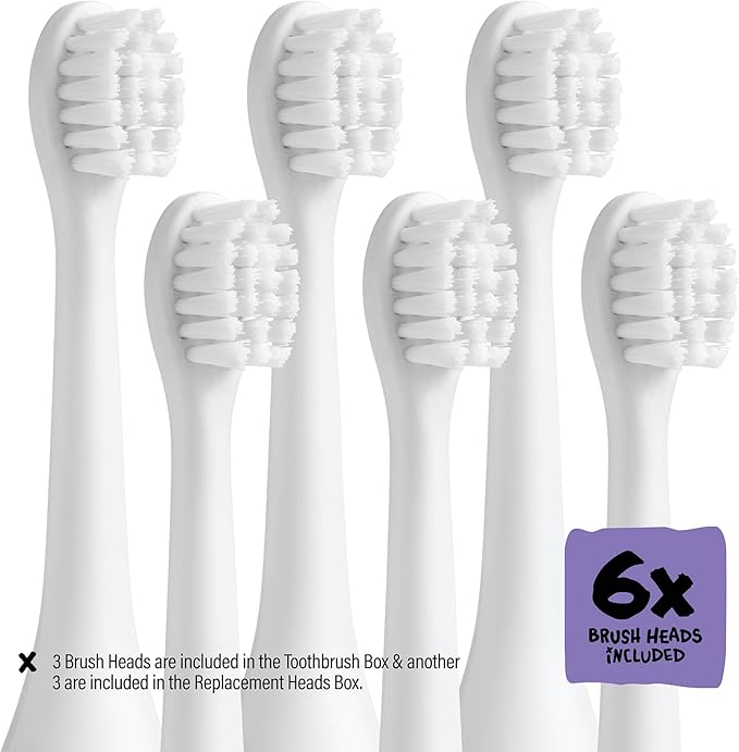 Made by Dentists Kids Electric Toothbrush - Rechargeable Vibrating Toothbrush with Timer, Includes 6 Replacement Heads, Halloween Gifts for Kids, Girls and Boys, Kid & Toddlers Age 2+, Alien