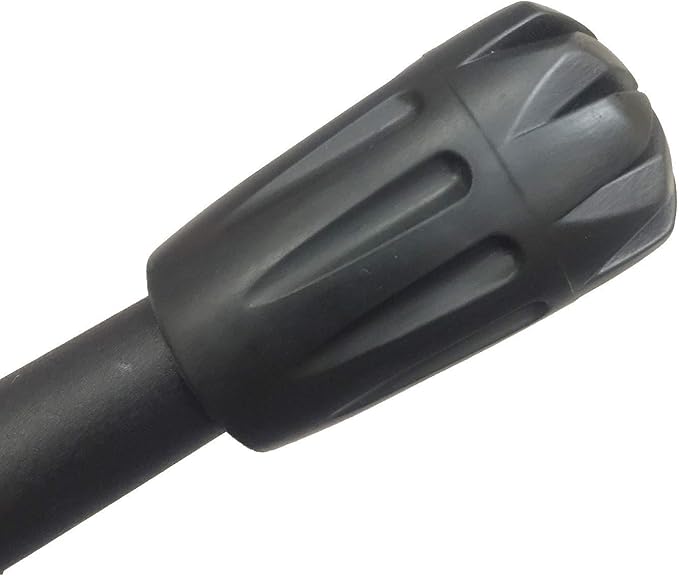 Trekking Pole Accessories Extra Thick and Wear Resisting Rubber Tips Snow Support Mud Support for Hiking Poles for All Common Trekking Poles, Hiking Sticks, Nordic Walking Poles with a Inner Diameter of 11mm/0.43"-StrideForce Fitness