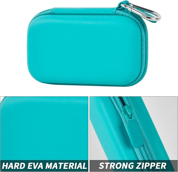 MP3 & MP4 Player Case for SOULCKER/G.G.Martinsen/Grtdhx/iPod Nano/Sandisk Music Player/Sony NW-A45 and Other Music Players with Bluetooth. Fit for Earbuds, USB Cable, Memory Card - Green-StrideForce Fitness