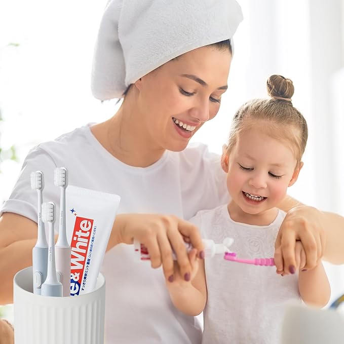 White Toothbrush Holders for Bathrooms - 1 Cups Ceramic Toothbrush Toothpaste Holders, White Bathroom Tumbler Cups Reusable Toothbrush Mouthwash Cup, Bathroom Counter Organizer.