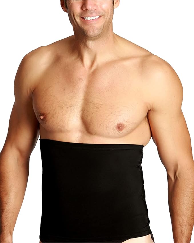 Insta Slim Men’s Slimming Compression Firming Belt, Slimming, Tummy Control, Special Occasions, Back Support, Posture Support-StrideForce Fitness