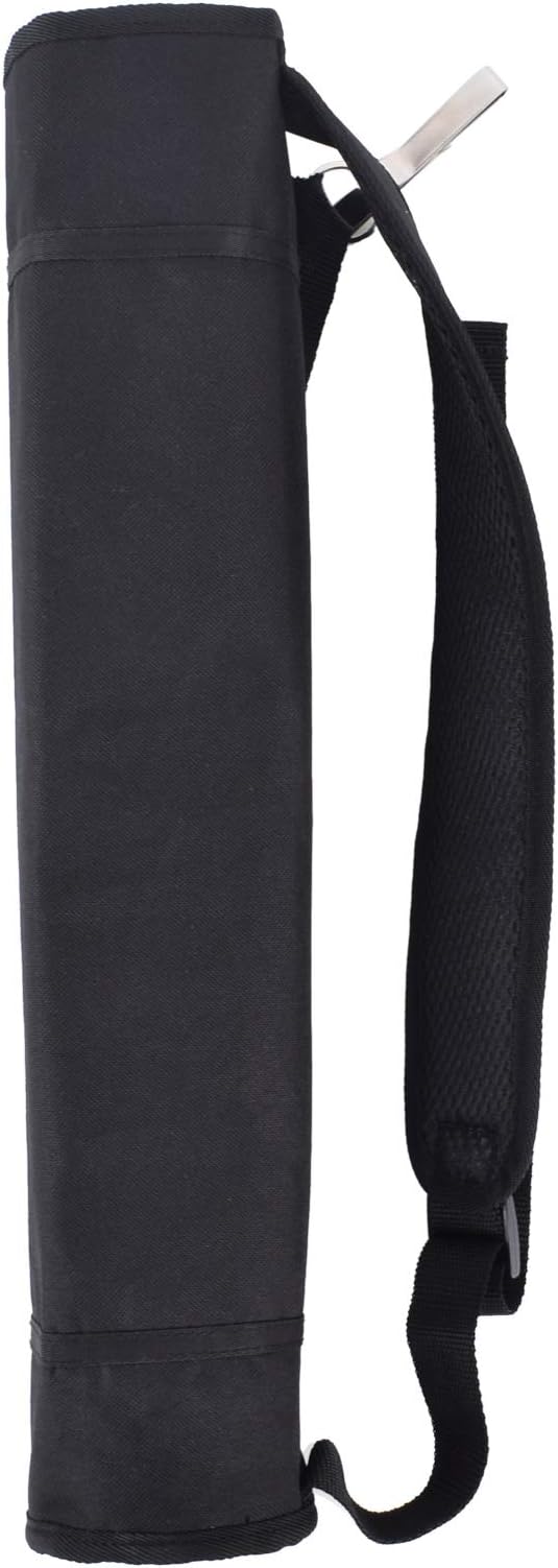 YLS Archery Hip and Back Quiver for Arrows - Black Arrow Quiver for Kids and Adults - Adjustable Arrow Holder with a Padded Strap and Belt Clip - Archery Accessories for Field and Practice-StrideForce Fitness