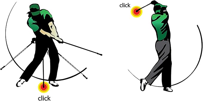 Hole in One: Golf Swing Trainer Patented for Distance, Rhythm, Tempo, Accuracy & Warmup-StrideForce Fitness