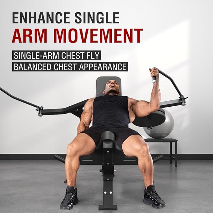 Chest Press Machine,Incline Chest Fly Machine,Deck Fly Machine,Upper Body Strength Training Equipment for Home Gym-StrideForce Fitness