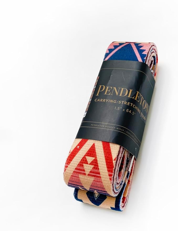 Yune Yoga x Pendleton Strap – Canyonlands Design – 100% Cotton Yoga Stretching & Carrying Strap – Eco-Friendly, Durable, Adjustable – Ideal for All Yoga Levels-StrideForce Fitness