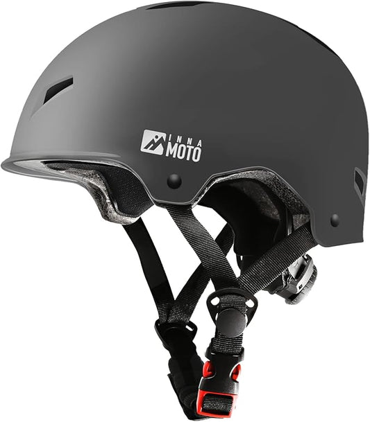 Skateboard Helmet for Adults - Adjustable Certified Safety Adults Helmet for Skateboarding Bike Bicycle Scooter Cycling Skate Skating Multisport Helmets for Women Men Boys Girls Kids Youth-StrideForce Fitness
