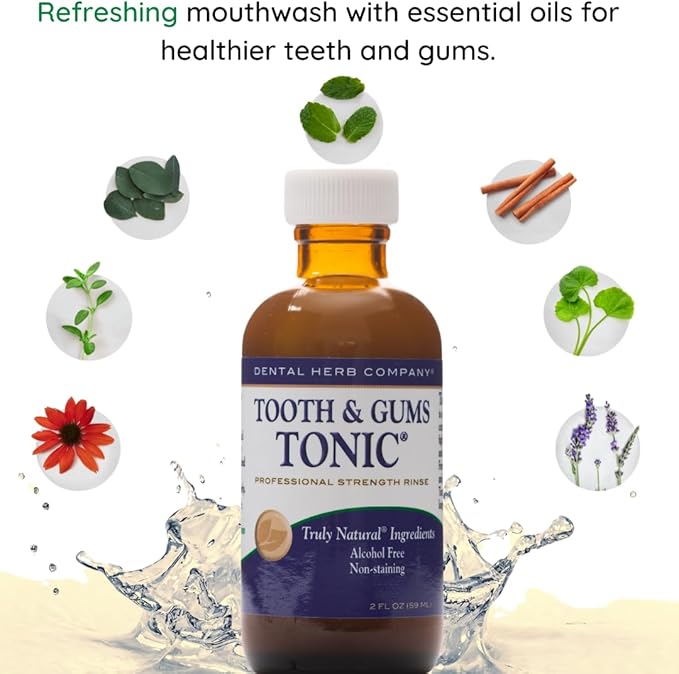 Mouth Sore & Gum Care Kit – Natural Relief for Mouth Sores, Gum Irritation & Discomfort | Truly Natural, Alcohol-Free, Plant-Based | Dental Herb Company