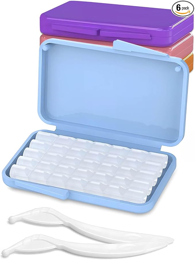 Dental Wax for Braces,Orthodontic Wax for Braces with 2 PCS Scraper Kit(4 PCS)