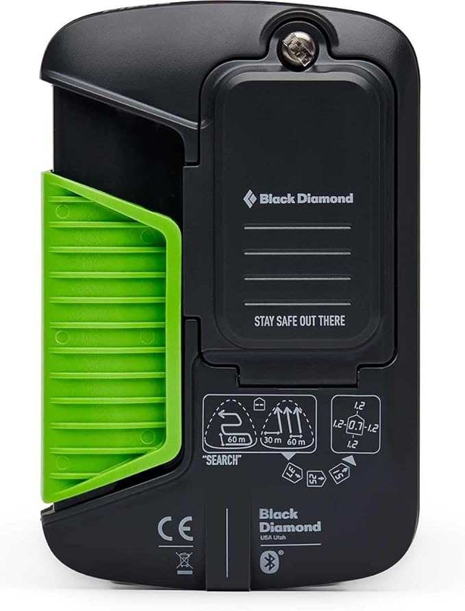 Black Diamond BD Recon X Bluetooth Avalanche Beacon Transceiver for Ski, Snowboard, Sled, Backcountry, Moutaineering-StrideForce Fitness