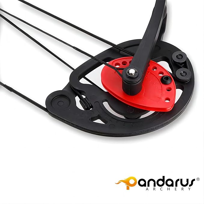 Compound Bow Archery for Youth and Beginner, Right Handed,19”-28” Draw Length,15-29 Lbs Draw Weight, 260 fps-StrideForce Fitness