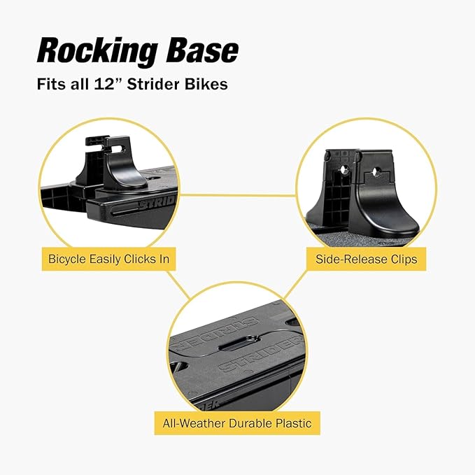 Strider 12” - Helps Teach Baby How to Ride a Balance Bicycle - for Kids 6 Months to 4 Years - Easy Assembly & Adjustments-StrideForce Fitness