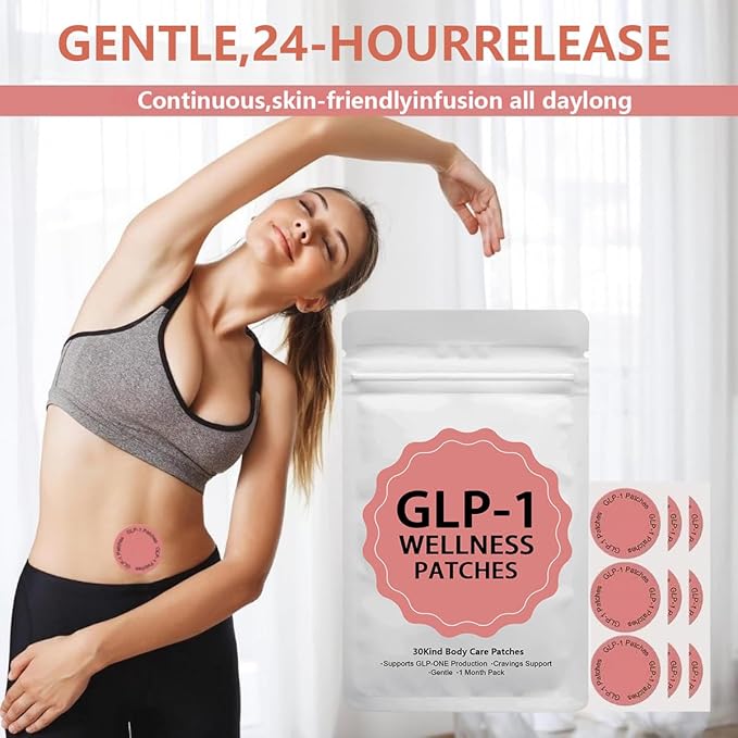 GLP-1 Patches, Wellness Care Patches - 30 Count-StrideForce Fitness