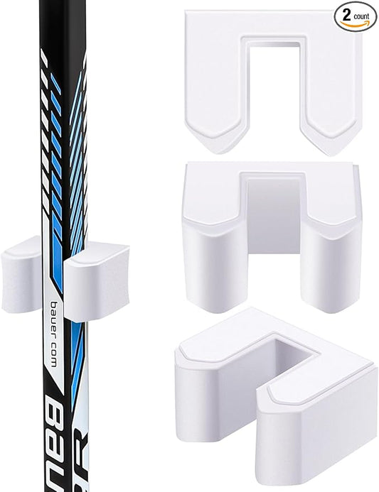 Yousoontic Hockey Stick Holder Wall Mount, 1-6 Stick Capacity, Ice and Field Hockey Organizer (Decor & Storage 2-in-1) for Home Garage Room Office Sports Decoration-StrideForce Fitness